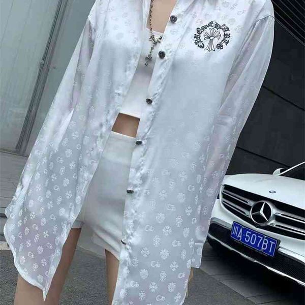 65% off outlet online store 2021 summer new texture light sunscreen cross letters large size loose acetic shirt, White;black
65% off outlet online store 2021 summer new texture light sunscreen cross letters large size loose acetic shirt, White;black