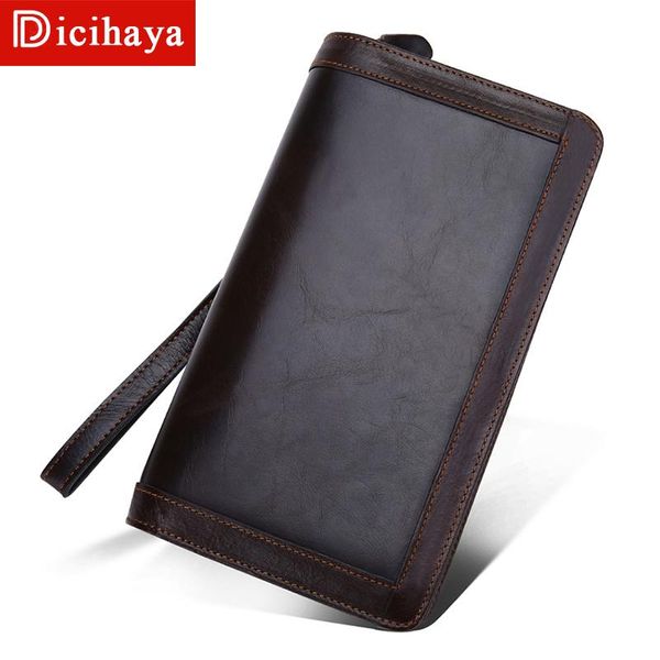 wallets dicihaya with coin pocket long zipper purse for men clutch business male wallet double vintage large, Red;black
wallets dicihaya with coin pocket long zipper purse for men clutch business male wallet double vintage large, Red;black