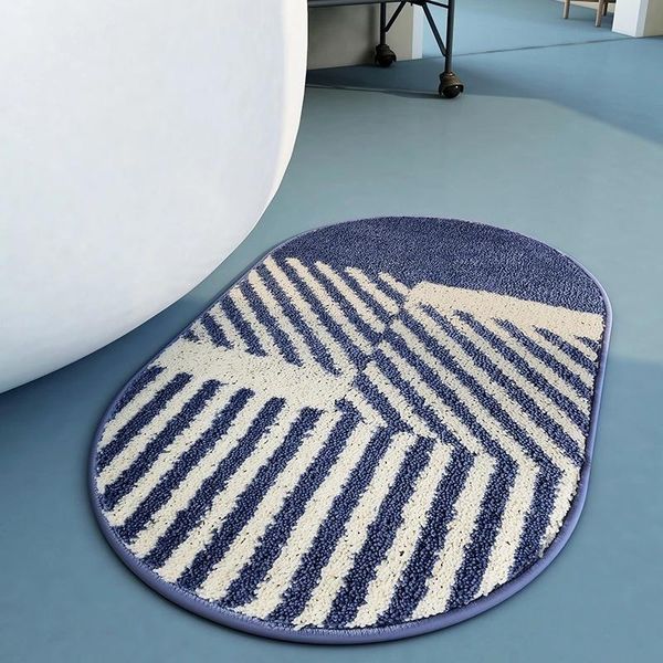 bath mats nordic style bathroom mat striped non-slip carpet oval entrance door superfine fibre tapis salle de bain 50*80cm
bath mats nordic style bathroom mat striped non-slip carpet oval entrance door superfine fibre tapis salle de bain 50*80cm