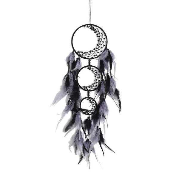 decorative objects & figurines 3 circles dream catchers with beads feather moon dreamcatchers boho wall hanging
decorative objects & figurines 3 circles dream catchers with beads feather moon dreamcatchers boho wall hanging