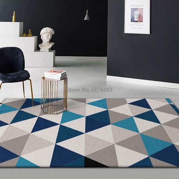 carpets 200*300cm fashionable modern nordic style blue white gray triangle splicing living room bedroom kitchen bedside mat carpet
carpets 200*300cm fashionable modern nordic style blue white gray triangle splicing living room bedroom kitchen bedside mat carpet
