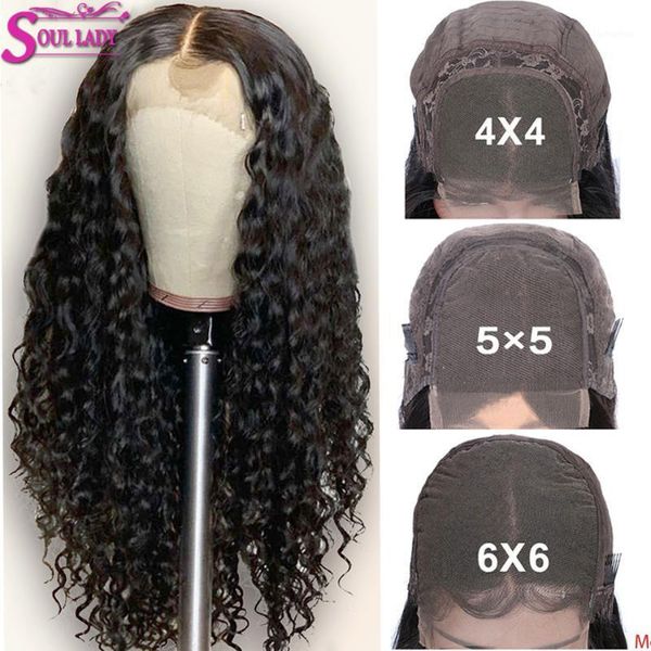 soul lady 28 30 inch deep wave closure wig 4x4 5x5 6x6 lace human hair wigs raw transparent wig1, Black;brown
soul lady 28 30 inch deep wave closure wig 4x4 5x5 6x6 lace human hair wigs raw transparent wig1, Black;brown