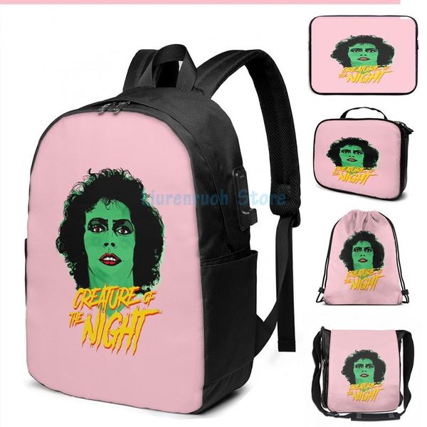 graphic print the rocky horror picture show - creature of night(2) usb charge backpack men school bags women lapbag
graphic print the rocky horror picture show - creature of night(2) usb charge backpack men school bags women lapbag