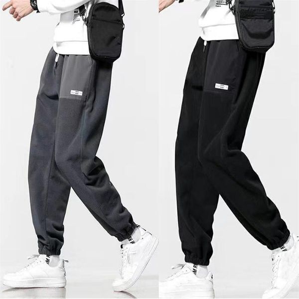 men's pants plus size jogging sport sweatpants men harem fashion 2021 elastic waist autumn winter trendy fleece warm comfort pantalon, Black
men's pants plus size jogging sport sweatpants men harem fashion 2021 elastic waist autumn winter trendy fleece warm comfort pantalon, Black