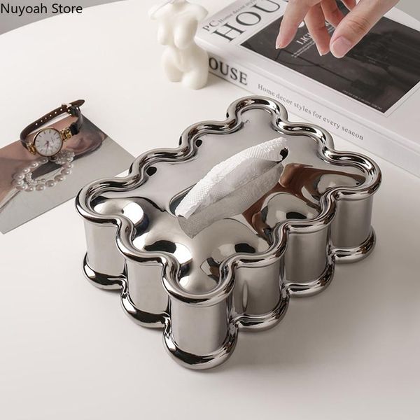 tissue boxes & napkins silver-plated ceramic box household light luxury high-end pumping living room desknapkin home decoration
tissue boxes & napkins silver-plated ceramic box household light luxury high-end pumping living room desknapkin home decoration