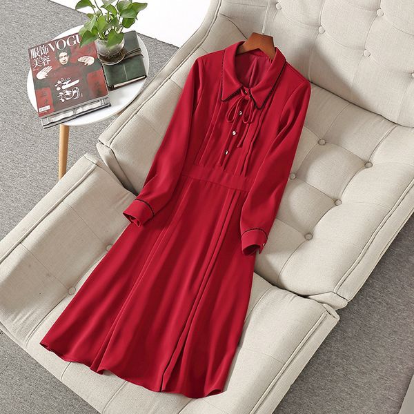 casual dresses spring long sleeve lapel neck red / pink pure color ribbon tie bow panelled single-breasted dress elegant nj1120122911 ww4y, Black;gray
casual dresses spring long sleeve lapel neck red / pink pure color ribbon tie bow panelled single-breasted dress elegant nj1120122911 ww4y, Black;gray