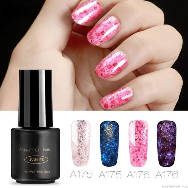 nail gel 7ml starry sky rose luminous polish mixed color semi-permanent primer finish art colorful diamond, Red;pink
nail gel 7ml starry sky rose luminous polish mixed color semi-permanent primer finish art colorful diamond, Red;pink