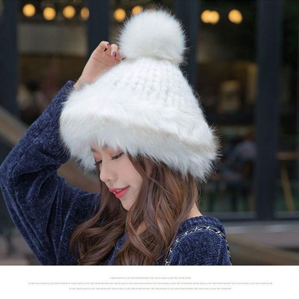 stylish women fluffy hat knitted beanies winter ski hats weaving mongolia cap for outdoor als88, Black;white
stylish women fluffy hat knitted beanies winter ski hats weaving mongolia cap for outdoor als88, Black;white