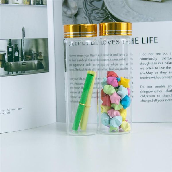 storage bottles & jars 24pcs 90ml hyaline small glass have screw plastic cap with golden tangent reusable refillable craft vials candy pot
storage bottles & jars 24pcs 90ml hyaline small glass have screw plastic cap with golden tangent reusable refillable craft vials candy pot