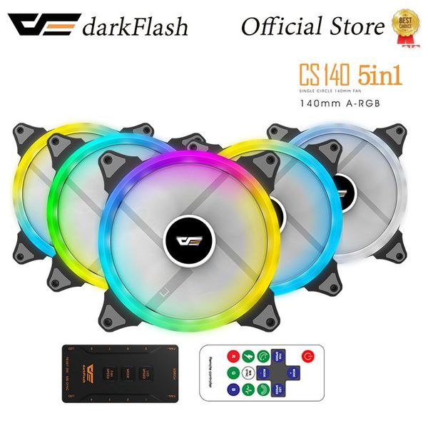 darkflash cs140 pc cooling fan 140mm rgb aura sync 5v/3pin header controllable adjust led computer case cpu cooler fans & coolings
darkflash cs140 pc cooling fan 140mm rgb aura sync 5v/3pin header controllable adjust led computer case cpu cooler fans & coolings