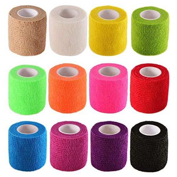 elbow & knee pads 15 rolls self adhesive wrap non woven bandage breathable pets athletic for sports ankle wrist sprains, Black;gray
elbow & knee pads 15 rolls self adhesive wrap non woven bandage breathable pets athletic for sports ankle wrist sprains, Black;gray