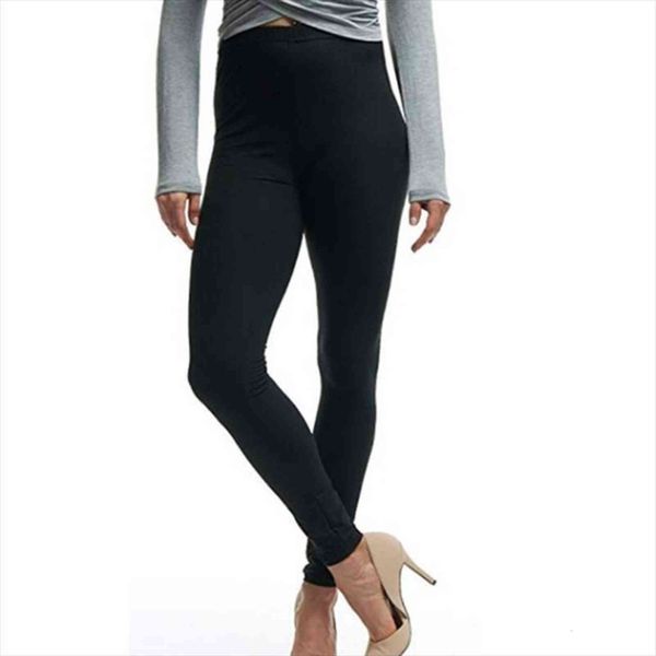 fashion workout casual solid color women leggings stretch ankle length pants slim female fitness high waist push up pencil, Black
fashion workout casual solid color women leggings stretch ankle length pants slim female fitness high waist push up pencil, Black