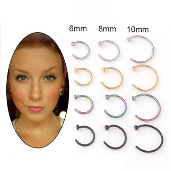 2020 new arrival 6/8/10mm surgical steel spike circular barbell horseshoe lip nose piercing septum ring helix cartilage earring, Silver
2020 new arrival 6/8/10mm surgical steel spike circular barbell horseshoe lip nose piercing septum ring helix cartilage earring, Silver