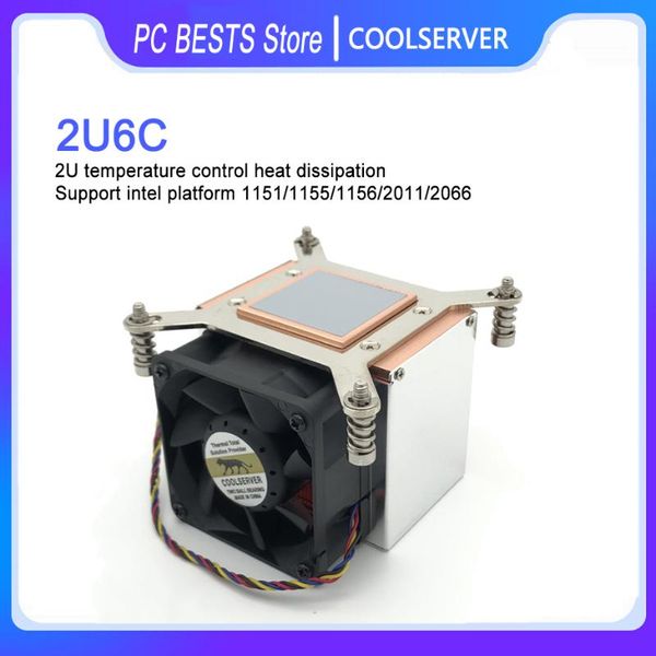 fans & coolings coolserver 2u6c 2u deskserver cpu cooler active all copper cooling workstation for intel 1155/1156/2011/2066
fans & coolings coolserver 2u6c 2u deskserver cpu cooler active all copper cooling workstation for intel 1155/1156/2011/2066