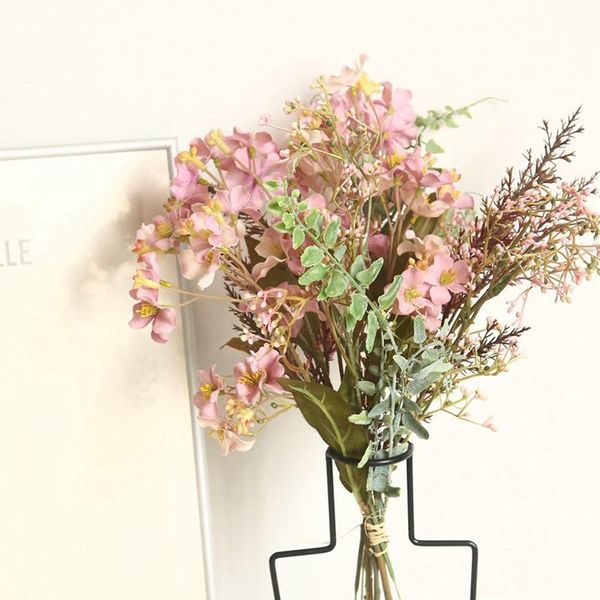 decorative flowers & wreaths 1pc smiling flower with grass bouquet for diy home decoration floral arrangement material wedding party artific
decorative flowers & wreaths 1pc smiling flower with grass bouquet for diy home decoration floral arrangement material wedding party artific