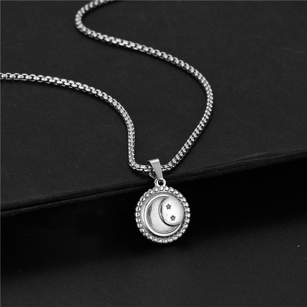 pendant necklaces stainless steel cartoon round necklace for women men clavicle chain 2021 trend gothic hip hop jewelery party gift, Silver
pendant necklaces stainless steel cartoon round necklace for women men clavicle chain 2021 trend gothic hip hop jewelery party gift, Silver