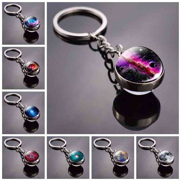 2021 new keychains galaxy keychain solar system planet picture glass ball key chain moon pendant keyring universe gifts for men wo, Silver
2021 new keychains galaxy keychain solar system planet picture glass ball key chain moon pendant keyring universe gifts for men wo, Silver