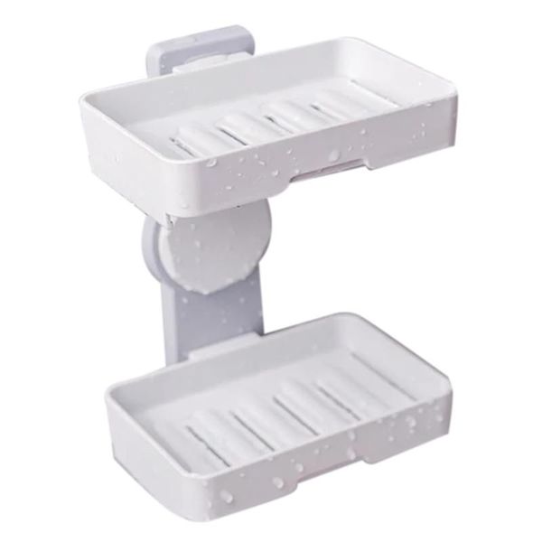 bathroom storage & organization luda double layers powerful suction cup soap dish holder wall mounted for shower saver box organize
bathroom storage & organization luda double layers powerful suction cup soap dish holder wall mounted for shower saver box organize