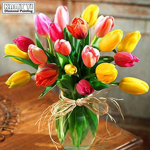 diamond painting full square 5d diy "tulips flowers" embroidery cross stitch rhinestone mosaic home decor gift
diamond painting full square 5d diy "tulips flowers" embroidery cross stitch rhinestone mosaic home decor gift