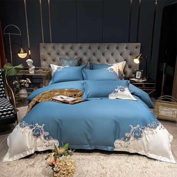 bedding sets luxury 600tc egyptian cotton embroidery set king duvet cover flat/fitted sheet pillowcases home textiles bedclothe
bedding sets luxury 600tc egyptian cotton embroidery set king duvet cover flat/fitted sheet pillowcases home textiles bedclothe