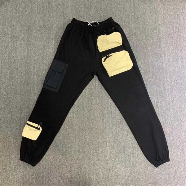 men's pants quality cactus jack cargo women men travis scott drawstring joggers sweatpants b30w, Black
men's pants quality cactus jack cargo women men travis scott drawstring joggers sweatpants b30w, Black