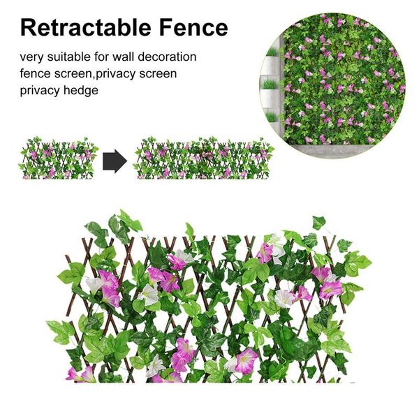 fencing, trellis & gates retractable wooden fencing artificial morning glory flower leaf roll privacy hedge wall hanging garden decoration
fencing, trellis & gates retractable wooden fencing artificial morning glory flower leaf roll privacy hedge wall hanging garden decoration