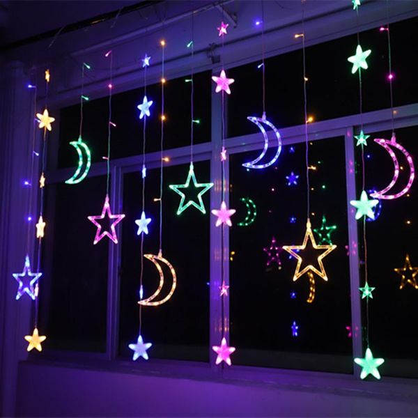 strings moon star led string lights christmas decor holiday lighting curtain icicle wedding neon lantern 220v 3.5m fairy garland
strings moon star led string lights christmas decor holiday lighting curtain icicle wedding neon lantern 220v 3.5m fairy garland