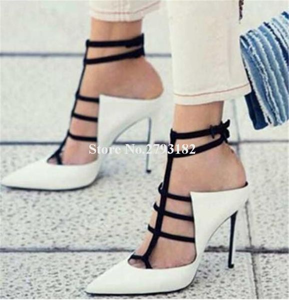 dress shoes design women fashion suede leather thin straps stiletto heel pumps cut-out buckles white black red high heels party
dress shoes design women fashion suede leather thin straps stiletto heel pumps cut-out buckles white black red high heels party