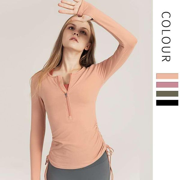 yoga outfits autumn winter zipper jacket quick-drying clothes long-sleeve thumb hole training running women slim fitness coat, White;red
yoga outfits autumn winter zipper jacket quick-drying clothes long-sleeve thumb hole training running women slim fitness coat, White;red