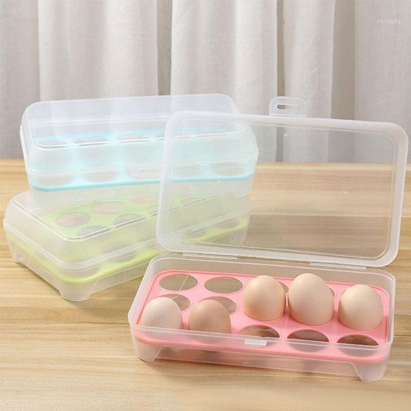 storage bottles & jars household eggs box container portable kitchen organizer gadget refrigerator holder plastic food k5d2
storage bottles & jars household eggs box container portable kitchen organizer gadget refrigerator holder plastic food k5d2