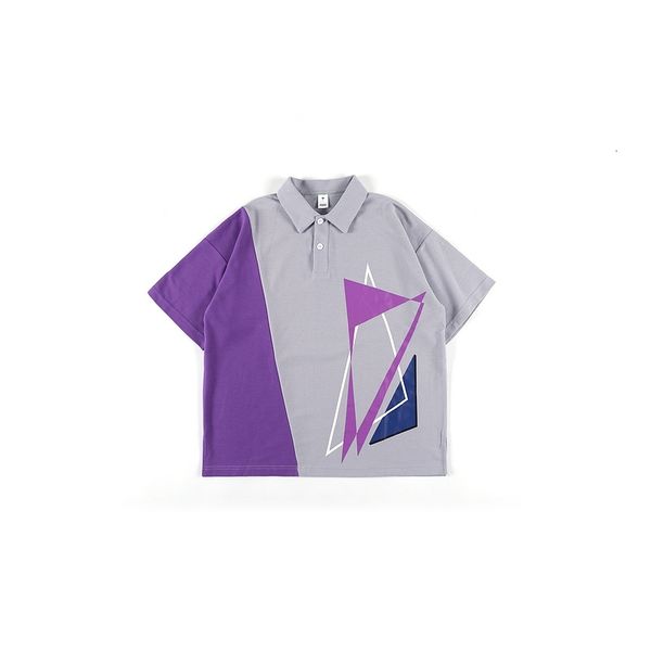 2021ss summer men's oversized shirt geometry printed casual polo women couples 100% cotton bottom slit men, White;black
2021ss summer men's oversized shirt geometry printed casual polo women couples 100% cotton bottom slit men, White;black