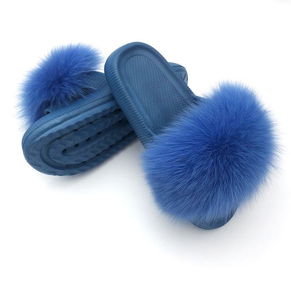 fur slippers summer platform women eva casual fashion real fox fur home slippers fluffy fur slides 44-45 slippers women indoo, Black
fur slippers summer platform women eva casual fashion real fox fur home slippers fluffy fur slides 44-45 slippers women indoo, Black