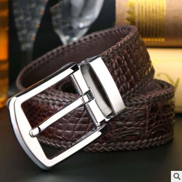 belts linshe crocodile men the belt manual weaving han edition leisure genuine leather pin buckle, Black;brown
belts linshe crocodile men the belt manual weaving han edition leisure genuine leather pin buckle, Black;brown