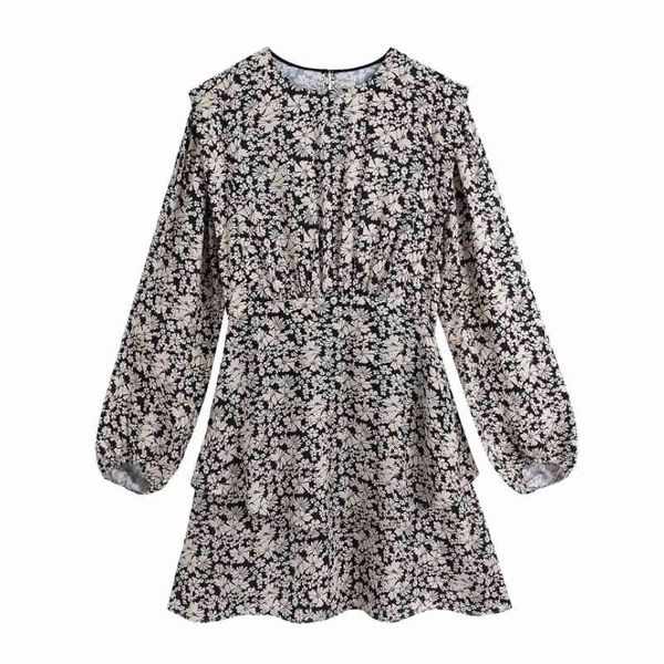 spring women flower print cascading ruffle slim mini dress female long sleeve clothes casual lady vestido d7267 210430, Black;gray
spring women flower print cascading ruffle slim mini dress female long sleeve clothes casual lady vestido d7267 210430, Black;gray