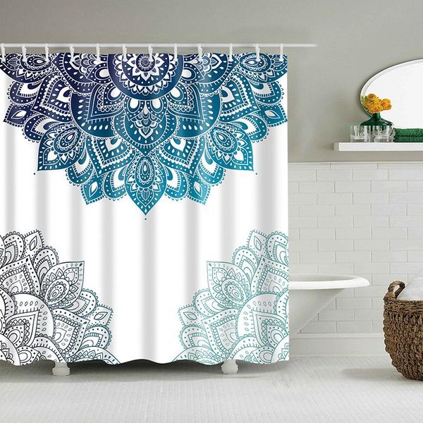 waterproof shower curtain mandala flower printed bath polyester fabric geometric home decor curtains with hooks
waterproof shower curtain mandala flower printed bath polyester fabric geometric home decor curtains with hooks