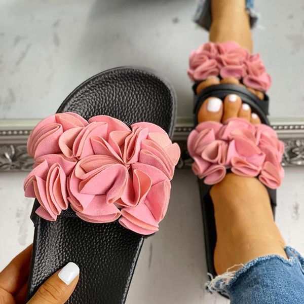 sandals craft big flower women's summer footwear bohemian style flat slaps women shoes non-slip breathable flats sandal for woman 2021, Black
sandals craft big flower women's summer footwear bohemian style flat slaps women shoes non-slip breathable flats sandal for woman 2021, Black