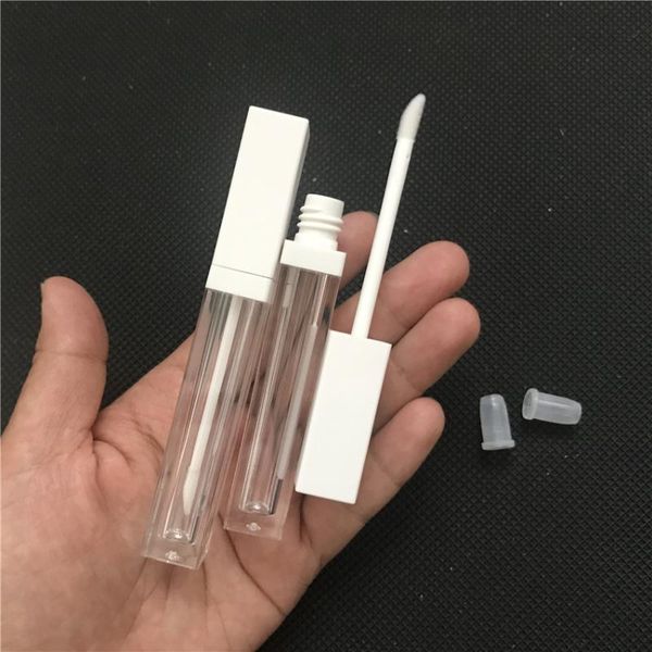 storage bottles & jars 15/20/50pcs 5 ml classic square clear lip gloss tube white refillable bottle cosmetic transparent wand tubes
storage bottles & jars 15/20/50pcs 5 ml classic square clear lip gloss tube white refillable bottle cosmetic transparent wand tubes