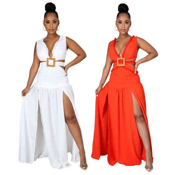 deep v neck sleeveless skinny long dress tight club party lady fashion sheath dress high street dress 211116, White;black
deep v neck sleeveless skinny long dress tight club party lady fashion sheath dress high street dress 211116, White;black