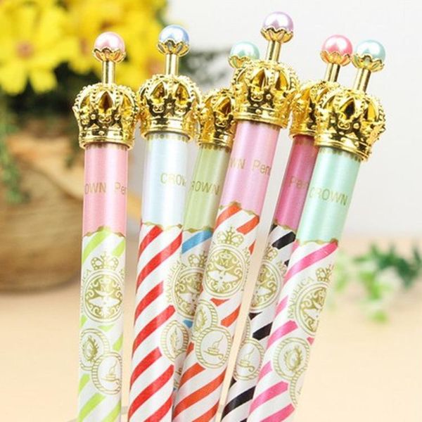 ballpoint pens small fresh magic mirror cartoon crown pen metal push-type creative water 0.5mm gel student mechanical pencil, Blue;orange
ballpoint pens small fresh magic mirror cartoon crown pen metal push-type creative water 0.5mm gel student mechanical pencil, Blue;orange