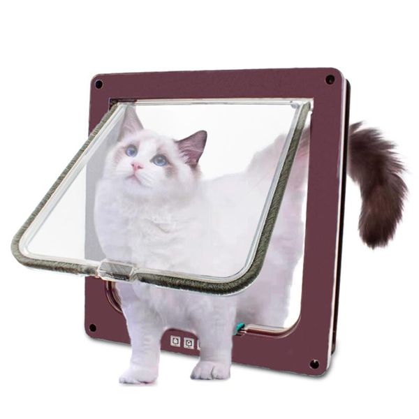 cat carriers,crates & houses dog flap door with 4 way security lock for cats kitten abs plastic small pet gate kit dogs doors
cat carriers,crates & houses dog flap door with 4 way security lock for cats kitten abs plastic small pet gate kit dogs doors