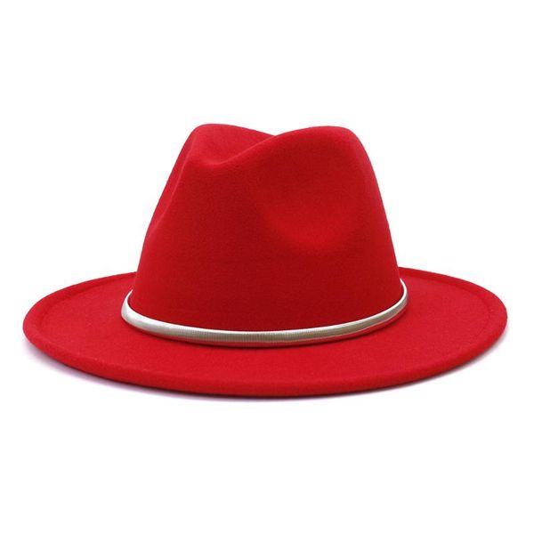 wide brim hats belt winter autumn woolen women men fedoras hat european american round jazz panama vintage outdoor caps, Blue;gray
wide brim hats belt winter autumn woolen women men fedoras hat european american round jazz panama vintage outdoor caps, Blue;gray