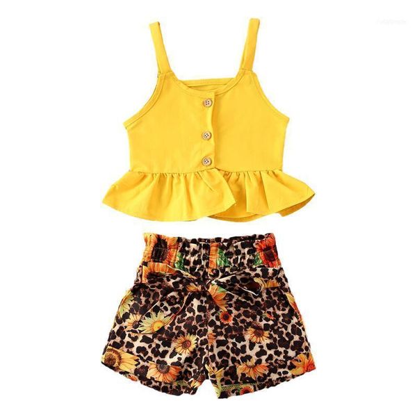 clothing sets baby & children's 1-5years kids girls sunflower clothes set summer sleeveless +shorts outfits11, White
clothing sets baby & children's 1-5years kids girls sunflower clothes set summer sleeveless +shorts outfits11, White