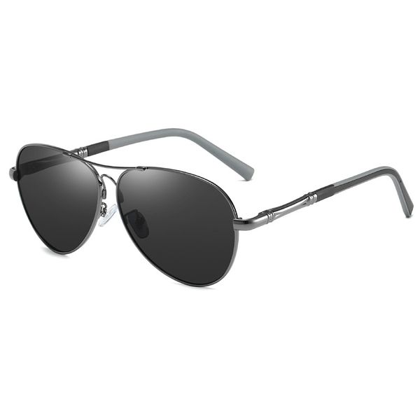 polarized sunglasses men's memory metal frame spring leg sunglasse, White;black
polarized sunglasses men's memory metal frame spring leg sunglasse, White;black