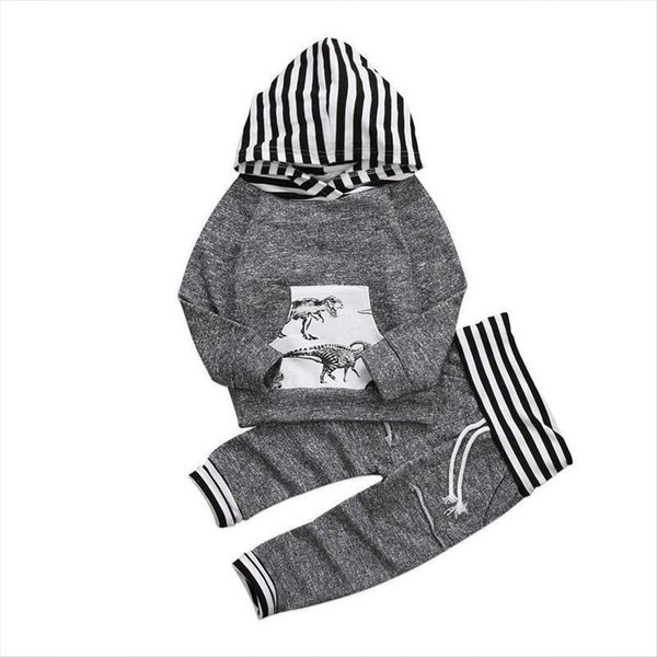 newborn kid baby boy dinosaur print clothes set long sleeve striped hoodies coat pants autumn outfit, White
newborn kid baby boy dinosaur print clothes set long sleeve striped hoodies coat pants autumn outfit, White