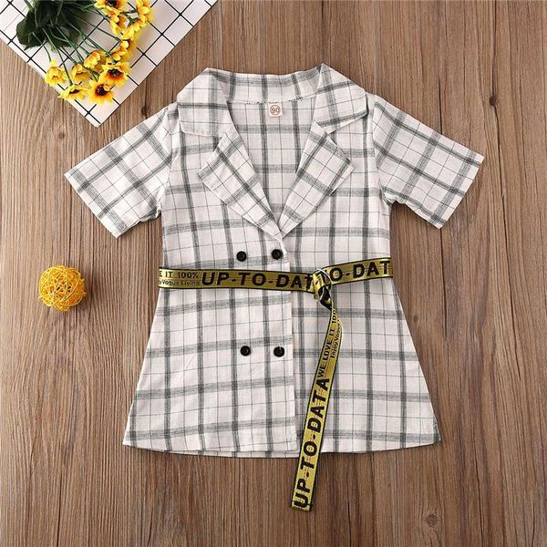 shirts focusnorm children's fashion toddler baby girls bandage clothes plaids checks dress casual bouses, White;black
shirts focusnorm children's fashion toddler baby girls bandage clothes plaids checks dress casual bouses, White;black