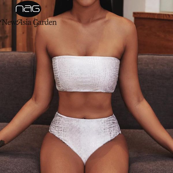 newasia snake pattern bikini silver swimwear women tube swimsuit set high waist bikinis padded bathing suit biquin 210413, White;black
newasia snake pattern bikini silver swimwear women tube swimsuit set high waist bikinis padded bathing suit biquin 210413, White;black