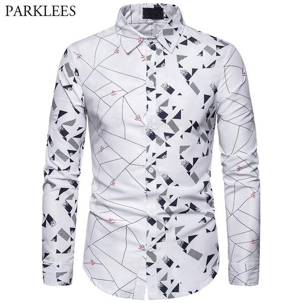 men's casual shirts stitching print design white shirt autumn linen geometric pattern line long sleeve fashion slim lapel camisa homme, White;black
men's casual shirts stitching print design white shirt autumn linen geometric pattern line long sleeve fashion slim lapel camisa homme, White;black