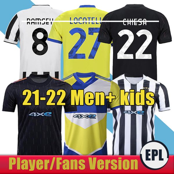 21/22 juventus soccer jerseys kean dybala morata chiesa locatelli mckennie juve fans player chiellini bonucci 2021 2022 men kids football sh, Black;yellow
21/22 juventus soccer jerseys kean dybala morata chiesa locatelli mckennie juve fans player chiellini bonucci 2021 2022 men kids football sh, Black;yellow