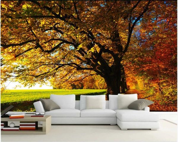 wallpapers wall paper 3 d custom po sycamore tree meadow autumn landscape decor 3d murals wallpaper for bedroom walls 
wallpapers wall paper 3 d custom po sycamore tree meadow autumn landscape decor 3d murals wallpaper for bedroom walls