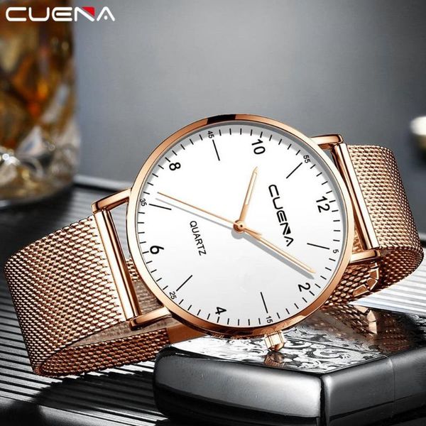 wristwatches cuena men watches luxury quartz stainless steel dial casual watch man day date mens, Slivery;brown
wristwatches cuena men watches luxury quartz stainless steel dial casual watch man day date mens, Slivery;brown